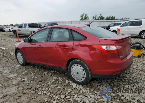2012 Ford Focus Se z USA, uszkodzony, nr VIN 1FAHP3F24CL381532